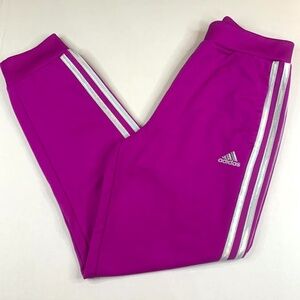 Adidas Train Essentials Aeroready 3-strips Regular-fit joggers in purple
